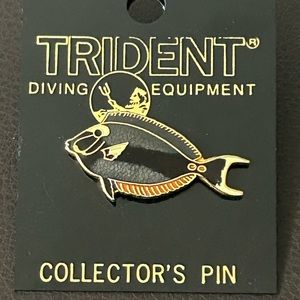 Trident Diving Collectors Pin